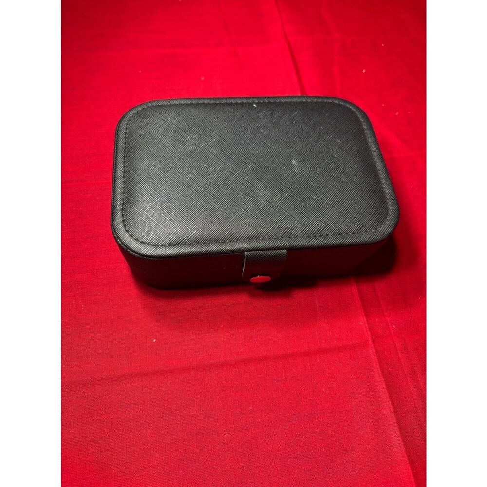 Black Textured Jewelry or Travel Case EPC